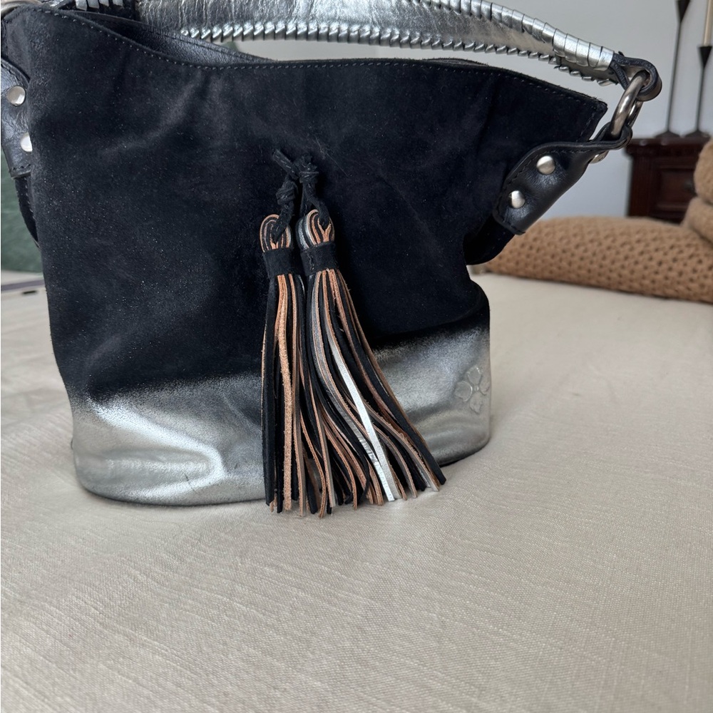 Patricia Nash black end silver bags